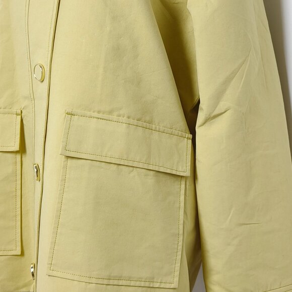 Veronica Beard Arlen Dickey Crystal-Embroidered Coated-Cotton Statement Coat - Picture 9 of 14